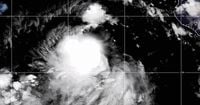 Tropical Storm Juliette forms in the Pacific as Fernand churns over open waters in the Atlantic