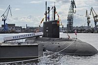 Russian attack submarine ‘at risk of explosion following serious accident in Med’ months after surfacing near UK