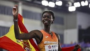 Fátima Diame Wins Bronze Again At World Indoor Championships