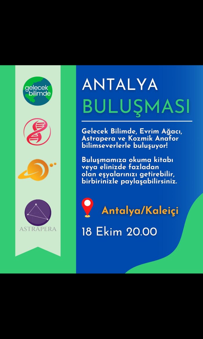 Antalya Bilimseverler Buluşması