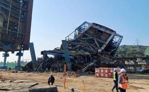 Tower Collapse At Ulsan Power Plant Kills Five