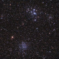 M46 & M47: Star Clusters Young and Old