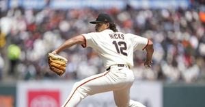 Twins Edge Giants 3-1 Behind Paddack's Stellar Performance