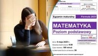 Rozwiązana matura z matematyki 2025! Zobacz ARKUSZE CKE z poprawnymi ODPOWIEDZIAMI - poz. podstawowy. Sprawdź czy zdałeś - egzamin 6 maja
