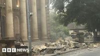 Part of Victorian building in Cleckheaton collapses into street