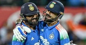 Sharma And Kohli Shine As India Crush Australia In Sydney ODI