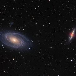 Galaxy Wars: M81 versus M82