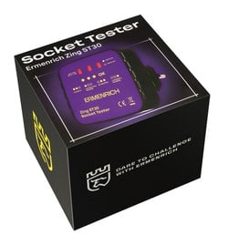 Ermenrich Zing ST30 Priz Test Cihazı, mor