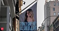 Sydney Sweeney controversial American Eagle jeans ad has a Republican vs Democrat divide