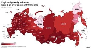 Chukotka Tops Income Rankings While Regions Struggle