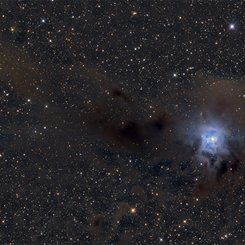 Wisps of the Iris Nebula