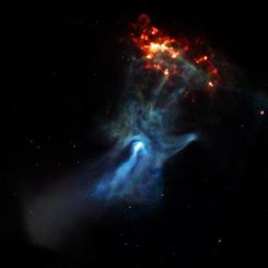 A Pulsar's Hand