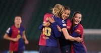 Barcelona femenino también escala a lo alto de la Champions