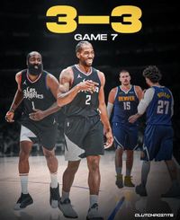 搶七！夏登28+6+8 尼納特27+10 約基治25+7+8 快艇險勝金塊