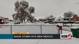 New Mexico Faces Power Outages Amid Winter Storm