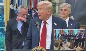 Trump And Kennedy Unveil Drug Plan Amid Oval Office Antics