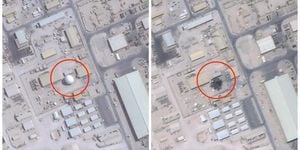 Iran Ballistic Missile Damages Key US Qatar Base