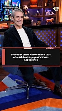 Bravo Fan Leaks Andy Cohen’s DMs After Michael Rapaport’s WWHL Appearance