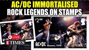 Royal Mail Celebrates AC/DC With Commemorative Stamps