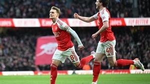 Arsenal Edge Brighton To Reclaim Premier League Top Spot