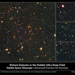 HUDF: Dawn of the Galaxies