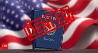 Indian national’s US visa denied in 40 seconds. What went wrong in 3 questions? | India News - The Times of India