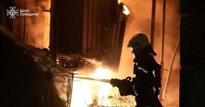 Russian Drone Attacks Leave Ukrainians In Darkness Again