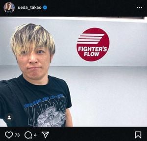 Ueda Takao Makes Comeback At RIZIN Otokomatsuri