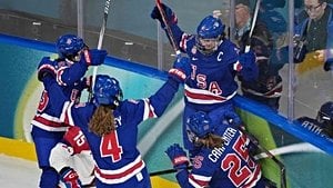 Scamurra And Knight Shine As Team USA Women Dominate Czechia In Olympic Opener
