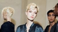 Backstage at Giorgio Armani Spring 2026 Ready-to-Wear Collection