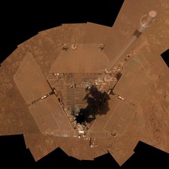 Opportunity'nin Mars'taki Onuncu Yılı