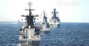 Chinese Warships Conduct Live-Fire Drills Near Australia