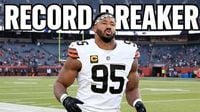 Myles Garrett Sends Strong Message to Aaron Rodgers with NFL Sack Record Up for Grab