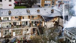 Explosion Devastates The Hague Apartment Building