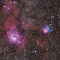 A Sagittarius Triplet