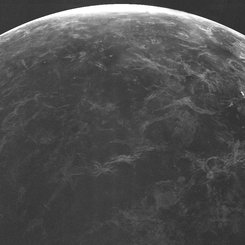 Venüs'ün Radar Görüntüsü