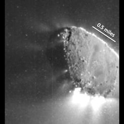 Gas and Snow Jets from Comet Hartley 2