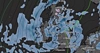 Weather maps show exactly when snow could hit Brits as temperatures nosedive
