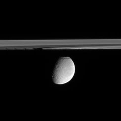 Slightly Beneath Saturn's Ring Plane