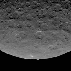  An Unusual Mountain on Asteroid Ceres 