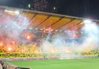 Nächtlicher Besuch, Choreo, kaputte Sitzschalen & was sonst los war bei Alemannia Aachen - Hansa Rostock - Faszination Fankurve