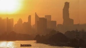 Bangkok's PM2.5 Pollution Crisis Shows Signs Of Improvement