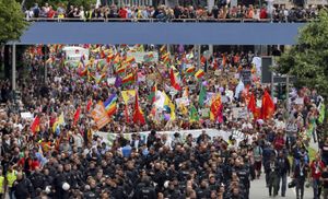 Thousands Rally Against Right-Wing Extremism Ahead Of German Elections