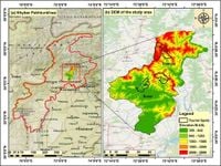 Impacts of tourism on LULC and LST dynamics in district Buner and Shangla, Pakistan - Scientific Reports