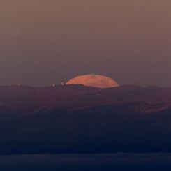  Green Flash at Moonrise 