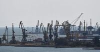 Russian fuel tank fires at key port last 3 days after Ukrainian strike