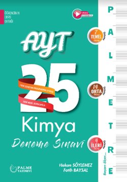 PALMETRE AYT KİMYA 25 DENEME SINAVI