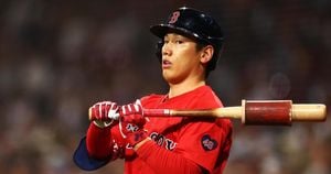 Masataka Yoshida Struggles With No Hits Against Twins