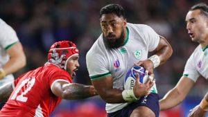 Wales And Ireland Clash At 2025 Six Nations Match