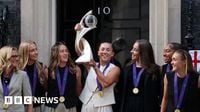 Lionesses welcomed home by jubilant fans after Euro 2025 win